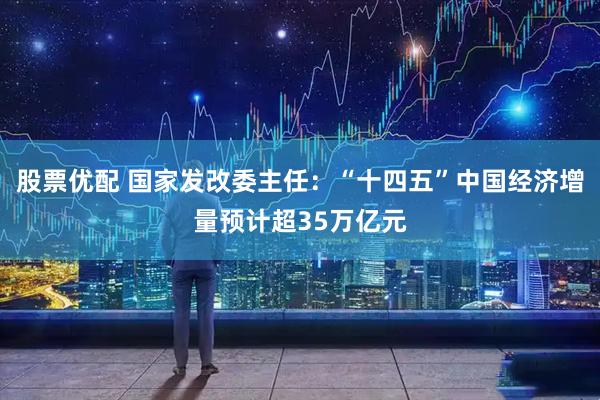 股票优配 国家发改委主任：“十四五”中国经济增量预计超35万亿元