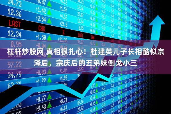 杠杆炒股网 真相很扎心！杜建英儿子长相酷似宗泽后，宗庆后的五弟妹倒戈小三